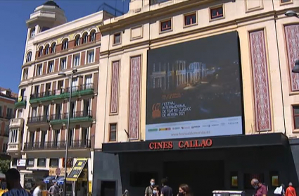 Cines Callao con la cartelería del Festival de Mérida.