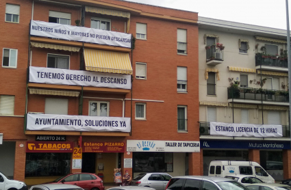 Edificio Wittgenstein, en la avenida Reina Sofía de Mérida