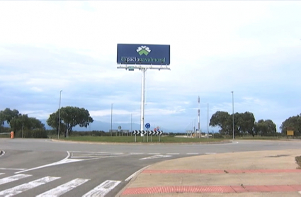 Terrenos de Expacio Navalmoral donde irá ubicada la terminal ferroviaria 