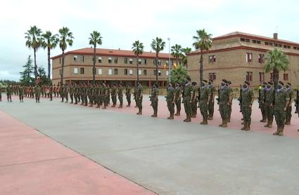 El acto de despedida se ha celebrado en la plaza de San Fernando de la Base Menacho