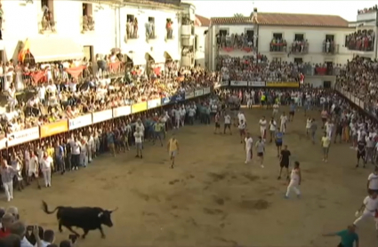 Sanjuanes de Coria, en una de sus ediciones pasadas.