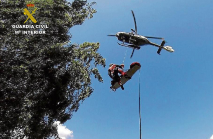 Rescate de una senderista en la Sierra de Gredos