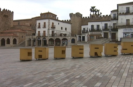 Plaza mayor de Cáceres