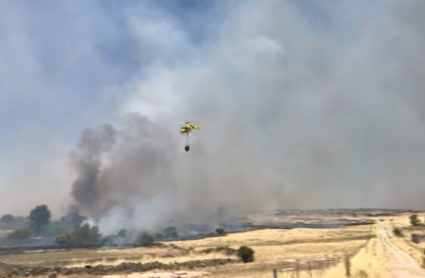 Incendio en Trujillo