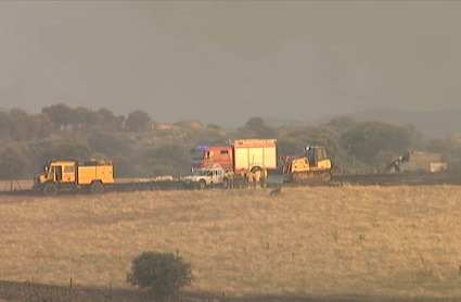 Incendio Malpartida de Cáceres