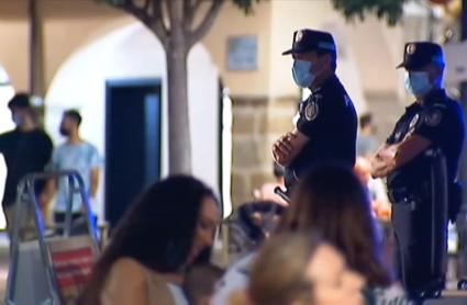 Policía Local de Plasencia vigila ocio nocturno