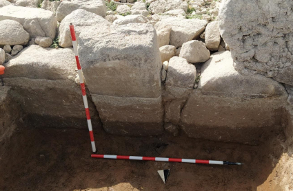 Trabajos arqueológicos en el embalse de Valdecañas