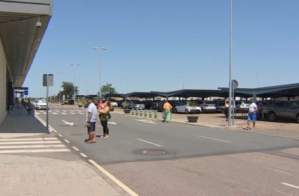 Aparcamiento del Aeropuerto de Badajoz