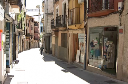 Calle del centro de Plasencia