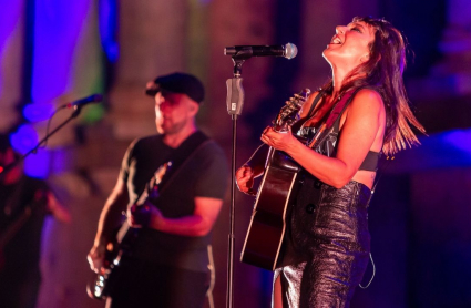 Amaral en concierto en Teatro Romano de Mérida