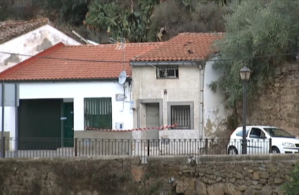 Casa afectada por lluvias en Plasencia