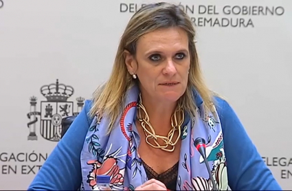 Yolanda Seco, delegada del Gobierno en Extremadura