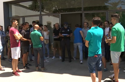 Llamamiento en las últimas oposiciones de la Policía Local en Badajoz