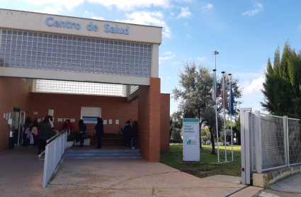 Centro de Salud de San Roque, esta mañana