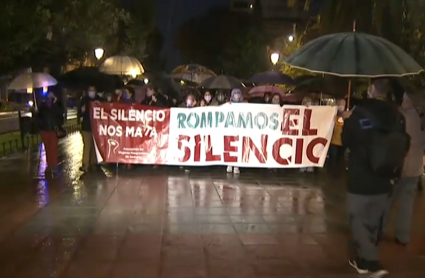 Manifestación 25N en Badajoz