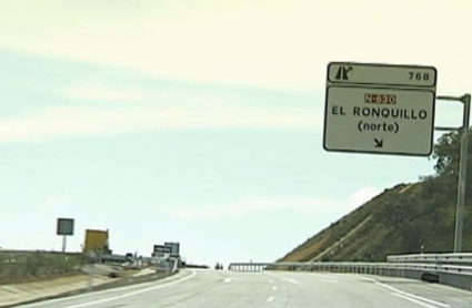 A66 a la altura del Ronquillo