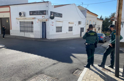 Despliegue policial el día del falso atraco