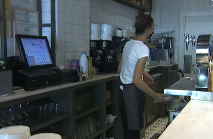 Trabajadoras en una cafetería