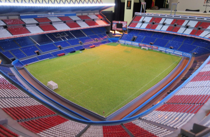 Maqueta del Vicente Calderón