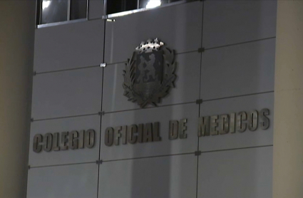 Fachada del Colegio de Médicos de Badajoz