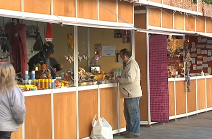 Mercado navideño de Cáceres