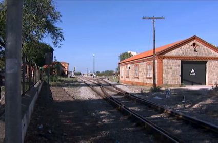 Estación de tren en Navalmoral de la Mata