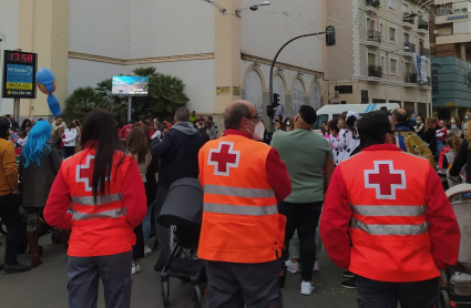 Cruz Roja en el carnaval de Badajoz