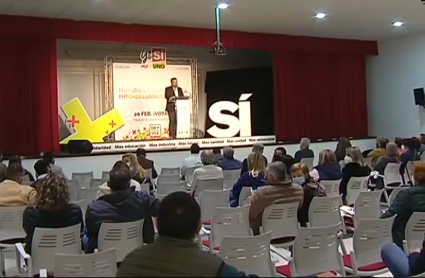 Fin de la campaña electoral a favor del 'sí' en Zurbarán (Badajoz)