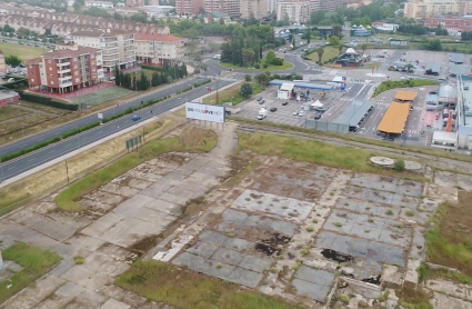 Imagen de archivo del terreno en el que se ubicará el centro comercial