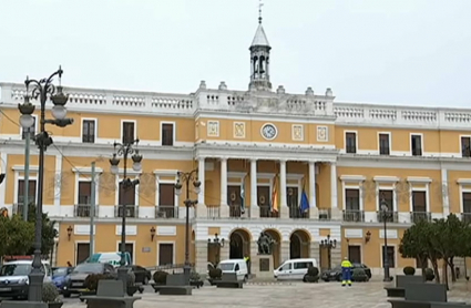 Fachada del Ayuntamiento de Badajoz