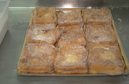 Torrijas del Horno de San Cipriano, en Badajoz