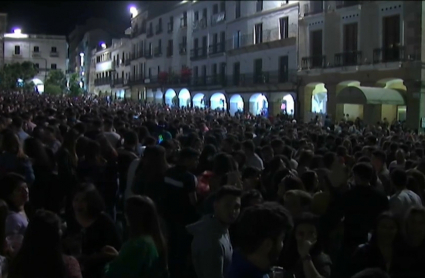 Evento multitudinario en Cáceres