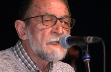Pablo Guerrero durante el ensayo de su concierto de despedida en Mérida