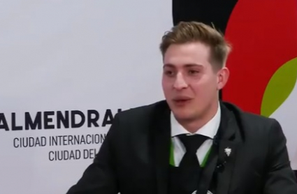 Daniel Sánchez Lopistao, mejor sumiller de Extremadura en Iberovinac 2022