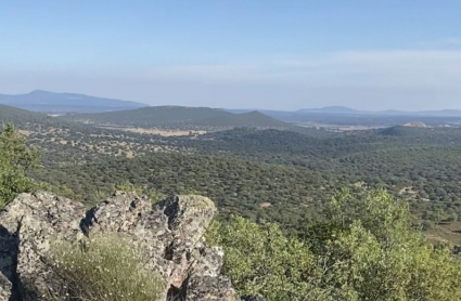 Sierra de la mosca, donde se instalaría la mina de litio