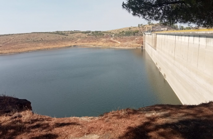 El embalse de La Serena, bajo mínimos