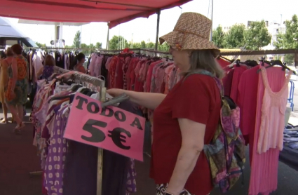 Mercadillo en Badajoz