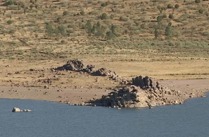 Embalse de Alange.