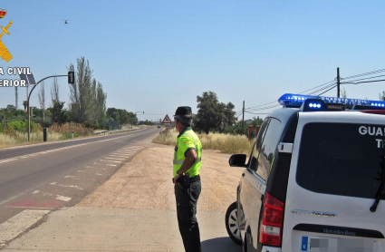 Guardia Civil de Tráfico en Badajoz