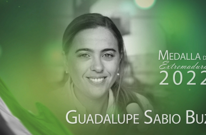 Guadalupe Sabio Buzo, Medalla de Extremadura 2022