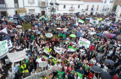 Manifestación en Salvatierra de los Barros