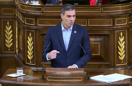 Pedro Sánchez esta mañana