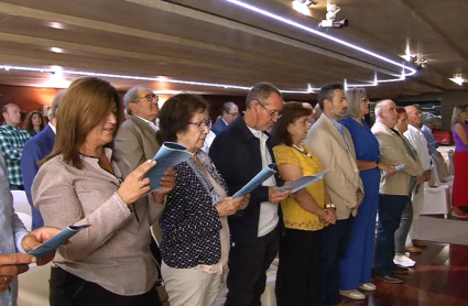 Acto de donantes de sangre en la Asamblea