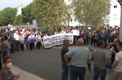 Manifestación en Jerez pidiendo un médico