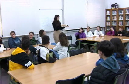 Taller sobre violencia machista y violencia sexual en el IES Vegas Bajas de Montijo