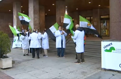 Protesta de los médicos