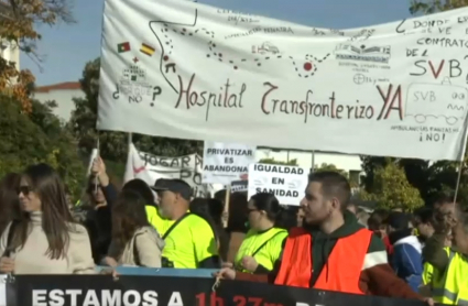 Manifestación Valencia de Alcántara en noviembre por mejoras sanitarias