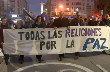 Marcha por la Paz en Cáceres