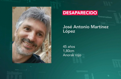 José Antonio Martínez, desaparecido en la sierra de Béjar