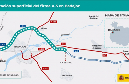 Obras firme Badajoz